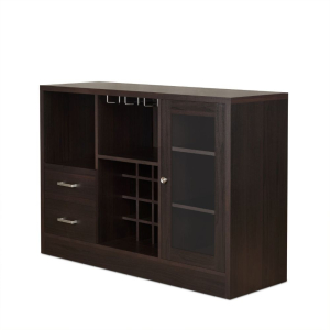 Hazen - 33## Wine Cabinet - Espresso