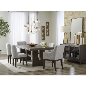 Burkhaus 7pc Dining Room with 18