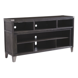 Todoe - LG TV Stand w/Fireplace Option - Gray