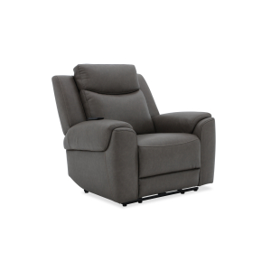 Momentum - Power Zero Gravity Recliner With Heat & Massage - Dark Granite