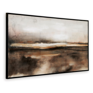 Drewland - Wall Art - Black / Brown / Orange