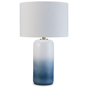 Lemrich - Ceramic Table Lamp  - White