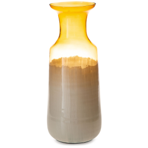 Wynburg - Vase - 16## - White / Amber