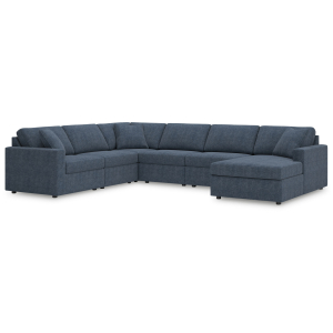 Modmax - 6-Piece Sectional With Raf Corner Chaise - Ink