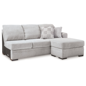 Gabyleigh - Raf Sofa Chaise - Nickel