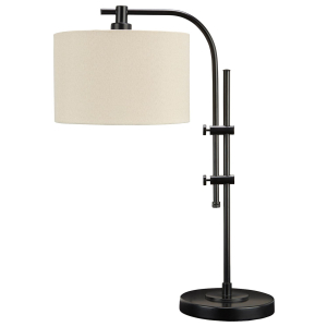 Baronvale - Metal Accent Lamp  - Black