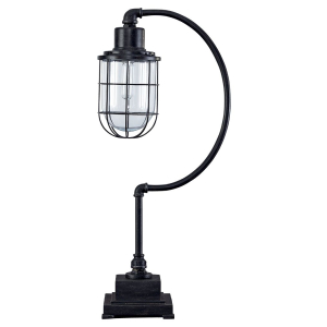Jae - Metal Desk Lamp  - Antique Black