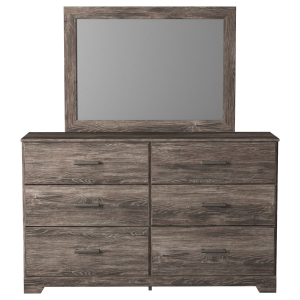 Ralinksi - Dresser, Mirror - Gray
