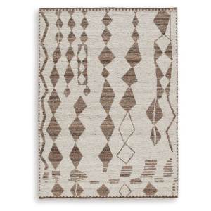 Brettler - 5' x 7' Rug - Beige / Brown