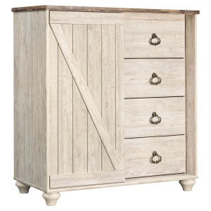Willowton - Dressing Chest - Whitewash