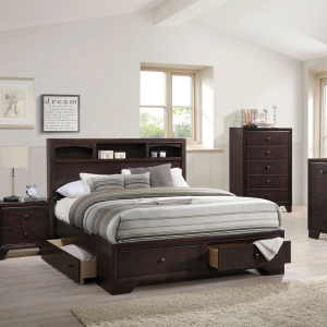 Madison II - Queen Bed - Espresso