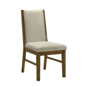 Hollister - Side Chair (Set of 2) - Gray / Dark Brown