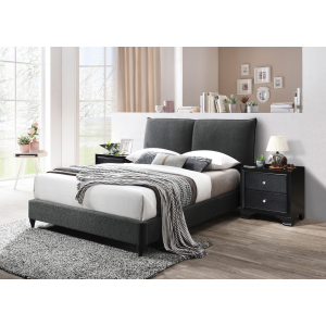 Jenn - King 2 Piece Bedroom Set - Charcoal