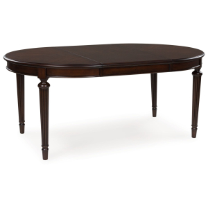 Lavinton - Oval Dining Room Extension Table - Brown