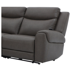 Momentum - Power RAF Zero G Recliner With Heat And Massage P3 - Dark Granite