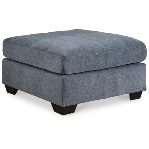 Marleton - Oversized Accent Ottoman - Denim