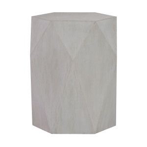 Hanniel - End Table - Antique White