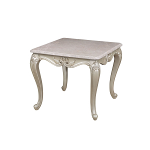 Monique - End Table - Pearl Silver