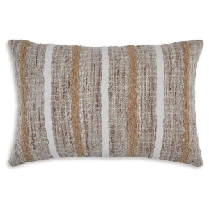 Benish - Pillow - Tan / Brown / White
