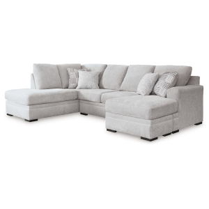 Gabyleigh - 2-Piece Sectional With Raf Chaise - Nickel