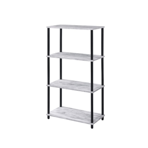 Nypho - Bookshelf - Antique White & Black