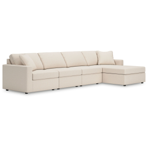 Modmax - 4-Piece Sectional With Raf Corner Chaise - Oyster