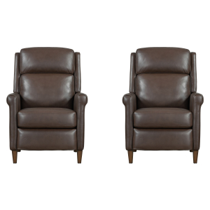 Northfield - Manual Recliner (Set of 2) - Walnut Whirl