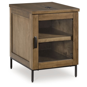 Torlanta - Chair Side End Table - Brown