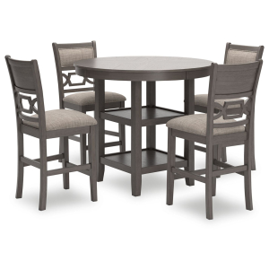 Wrenning - Drm Counter Table Set (Set of 5) - Gray