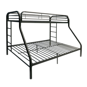 Tritan - Twin Over Full Bunk Bed - Black