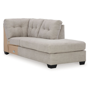 Mahoney - Raf Corner Chaise - Pebble