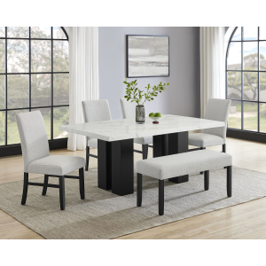 Parkside - 6 Piece Dining Room Set - White