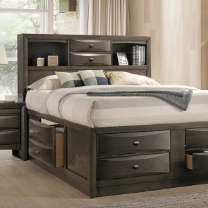 Zosimo E.King Storage Bed