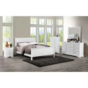 Louis Phillipe 4pc Queen Bedroom set