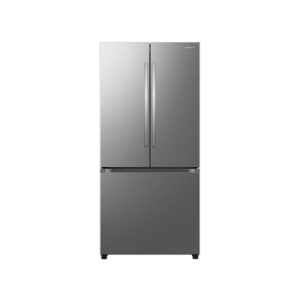 Bespoke AI 25 cu. ft. 3-Door French Door Refrigerator with Auto Ice Maker & All-Around Cooling in Stainless Steel