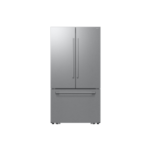 Bespoke AI 25 cu. ft. Counter Depth 3-Door French Door Refrigerator with Zero Clearance Fit & In-Door Tall Water Dispenser in Stainless Steel