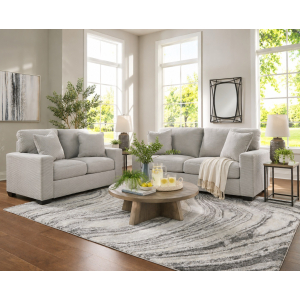 Greenbriar 2pc Sofa & Loveseat - Smoke