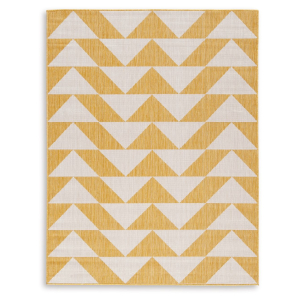 Thomley - Ivory / Yellow - Medium Rug