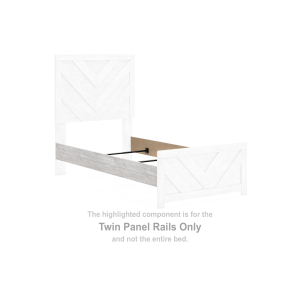 Cayboni - Whitewash - Twin Panel Rails