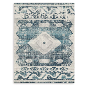 Daddridge - Blue / Gray / Ivory - Medium Rug