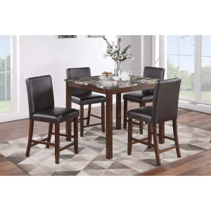 5-Pcs Counter Height Dining Set