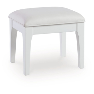 Chalanna - White - Vanity Stool