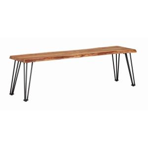 Sherman - Wood Dining Bench - Natural Acacia