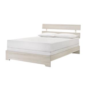Atticus - Queen Platform Bed In One Box - White