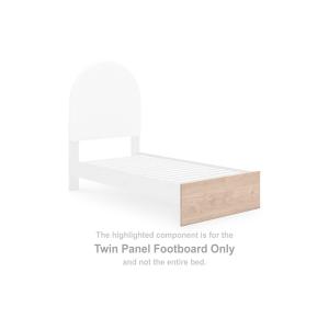 Arloster - Tan - Twin Panel Footboard