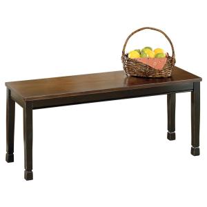 Owingsville - Black / Brown - Large Dining Room Bench