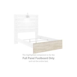 Cambeck - Whitewash - Full Panel Footboard