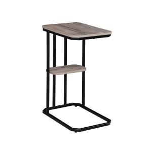 Ida - Chairside Table - Weathered Gray