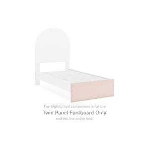 Wistenpine - Blush - Twin Panel Footboard