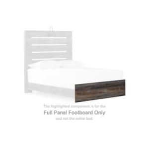 Drystan - Brown / Beige - Full Panel Footboard